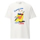 Camiseta clásica unisex blanca COMO UNA LONCHA DE QUESO canto libre - MAXMUND