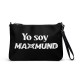 Bolso negro - letras blancas YO SOY MAXMUND