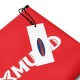 Bolso rojo letras blancas MAXMUND