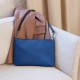 Bolso azul con logo MAXMUND