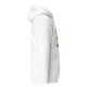 Sudadera con capucha unisex blanca SANTA NAVIDAD Lonchi - MAXMUND