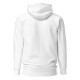 Sudadera con capucha unisex blanca SANTA NAVIDAD Lonchi - MAXMUND
