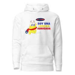 Sudadera con capucha unisex SOY UNA LONCHA ABRIGADA