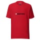 Camiseta roja unisex MARAVILLOSO